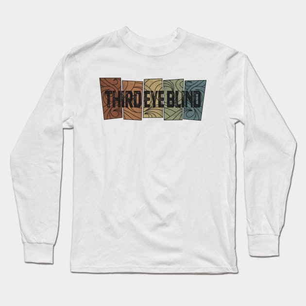 Third Eye Blind - Retro Pattern Long Sleeve T-Shirt by besomethingelse